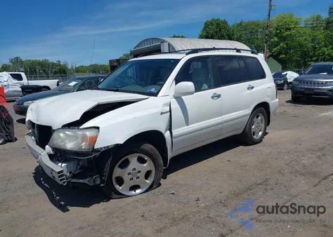 2006 Toyota Highlander Sport V6 z USA, uszkodzony, nr VIN JTEEP21A760171370